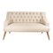 Divano chesterfield Altadena 351 (Crema)