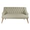 Sofá chesterfield Altadena 351 (Gris)