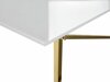 Stolić za kavu Berwyn 981 (Bijela + Zlatno)