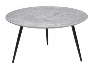Stolić za kavu Berwyn 990 (Boja betona + Crna)