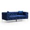 Divano chesterfield Altadena 354 (Blu scuro)