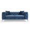 Divano chesterfield Altadena 354 (Blu)