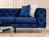 Chesterfield dīvāns Altadena 356 (Tumši zils)