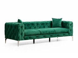 Chesterfield dīvāns Altadena 356 (Zaļš)