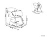 Šūpuļkrēsls Berwyn 1075 (Pelēks)