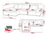 Ъглов диван Comfivo 152 (Soft 017 + Bristol 2460)