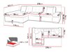 Ъглов диван Comfivo 152 (Soft 017 + Bristol 2460)