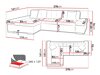Ъглов диван Comfivo 152 (Soft 011 + Bristol 2460)