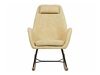Κουνιστή καρέκλα Berwyn 1110 (Κίτρινο)