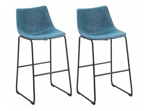 Set scaune de bar Berwyn 1125 (Albastru)