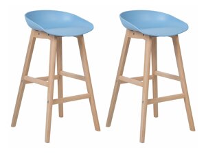 Komplet barskih stolov Berwyn 1127 (Svetlo modra)