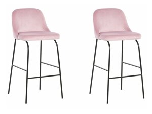 Bāra krēslu komplekts Berwyn 1134 (Tumši rozā)