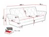 Καναπές κρεβάτι Columbus 209 (Kronos 22)