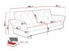 Καναπές κρεβάτι Columbus 209 (Paros 2)