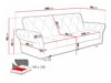Καναπές κρεβάτι Columbus 209 (Paros 5)