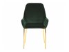 Καρέκλα Berwyn 1295 (Πράσινο + Χρυσό)