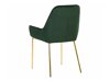 Καρέκλα Berwyn 1295 (Πράσινο + Χρυσό)