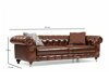 Диван Chesterfield Altadena 422