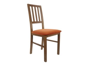 Καρέκλα Boston 453 (Καφέ + Πορτοκαλί)