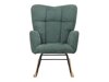 Šūpuļkrēsls Denton 1216 (Zaļš)
