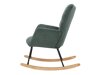 Κουνιστή καρέκλα Denton 1216 (Πράσινο)