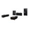 Set mobili soggiorno Providence U106 (Nero)