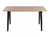 Τραπέζι Berwyn 1461 (Μαύρο + Ανοιχτό χρώμα ξύλου)