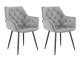 Набор стульев Denton 1230 (Светло-серый)