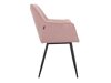 Kėdžių komplektas Denton 1230 (Rožinė)