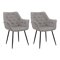 Set di sedie Denton 1230 (Grigio)