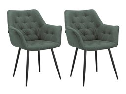 Conjunto de cadeiras Denton 1230 (Verde)