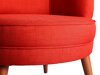 Fotelis Altadena 487 (Raudona)