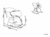 Κουνιστή καρέκλα Berwyn 1075 (Beige)
