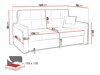 Dīvāns gulta Columbus 175 (Centauri 05 + Centauri 02)