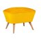 Pouf Altadena 526 (Giallo scuro)