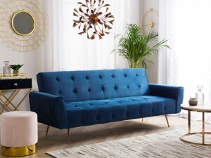 Καναπές κρεβάτι Berwyn 1560 (Μπλε)