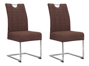 Krēslu komplekts Denton 1233 (Brūns)