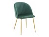 Kėdžių komplektas Denton 1234 (Tamsi žalia)