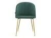 Conjunto de cadeiras Denton 1234 (Verde escuro)