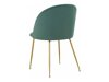 Καρέκλα Denton 1234 (Σκούρο πράσινο)