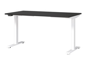 Állítható magasságú íróasztal Sacramento 415 (Grafit + Fehér)