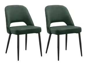 Conjunto de sillas Denton 1236 (Verde oscuro)
