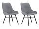 Набор стульев Denton 1237 (Светло-серый)