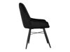 Conjunto de sillas Denton 1237 (Negro)