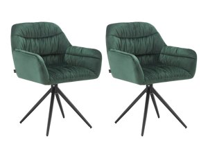 Set di sedie Denton 1238 (Verde scuro)