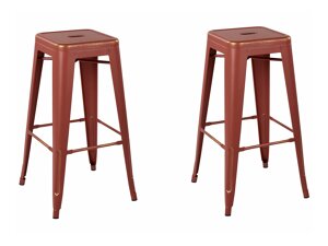 Комплект барных стульев Berwyn 1566 (Красный + Золото)