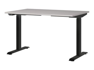 Állítható magasságú íróasztal Sacramento 417 (Világosszürke + Fekete)