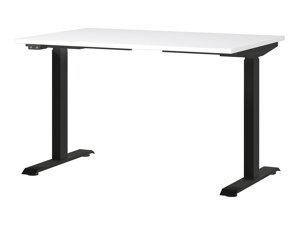 Állítható magasságú íróasztal Sacramento 417 (Fehér + Fekete)