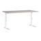 Mesa de oficina Sacramento 419 (Gris + Blanco)