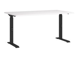 Állítható magasságú íróasztal Sacramento 419 (Fehér + Fekete)